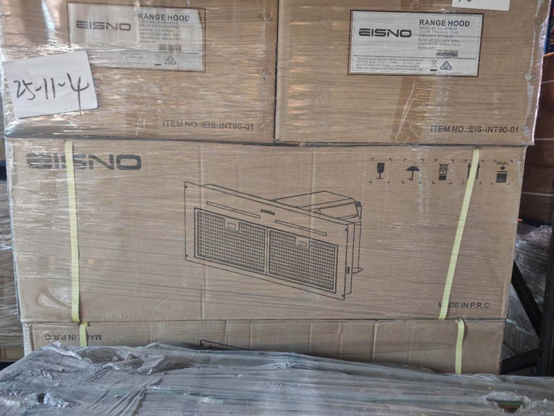 Bulk Sale – New EISNO Rangehoods 60cm & 90cm – Unopened Boxes Carousel 2