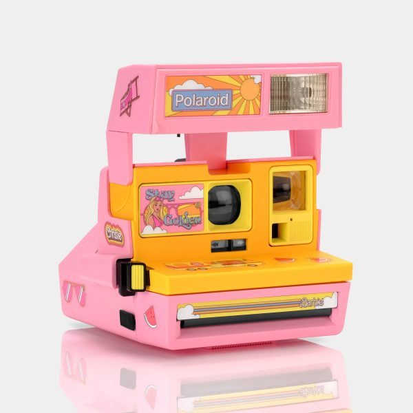 Polaroid 600 Barbie Malibu Refurbished Instant Camera Carousel 1