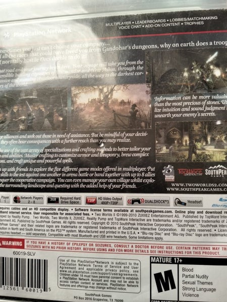 Two Worlds II PS3 Carousel 3