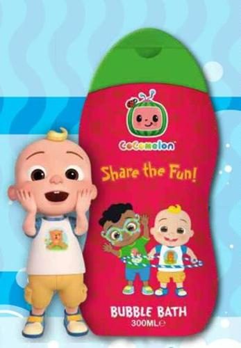 COCOMELON BUBBLE BATH - SHAPED BOTTLE 300ml - Set of 3 Carousel 1