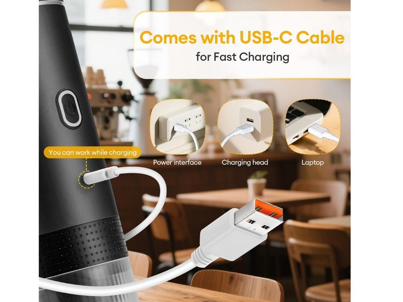 Portable Rechargeable Electric Espresso Machine Car Coffee Maker Carousel 10