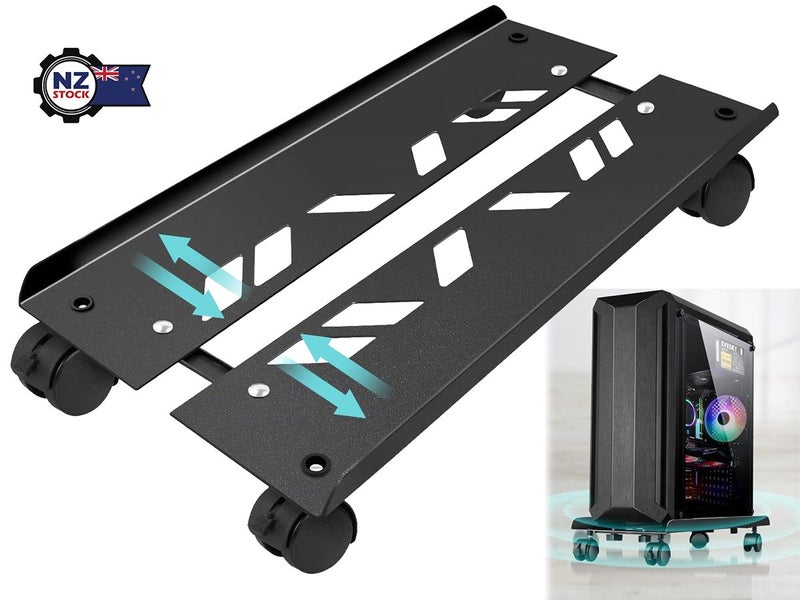 Computer Tower Stand Moveable Computer Case Holder Carousel 1