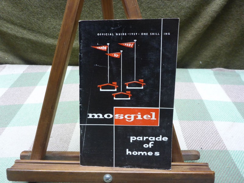 Awesome Old NZ Official Guide Booklet 1959 Mosgiel Parade Of Homes New Zealand Carousel 1