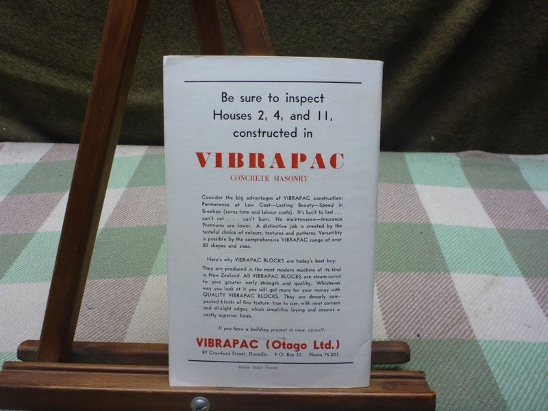 Awesome Old NZ Official Guide Booklet 1959 Mosgiel Parade Of Homes New Zealand Carousel 7