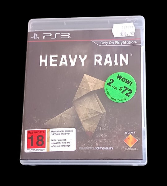 Heavy Rain PS3 *Mint * Complete Carousel 1
