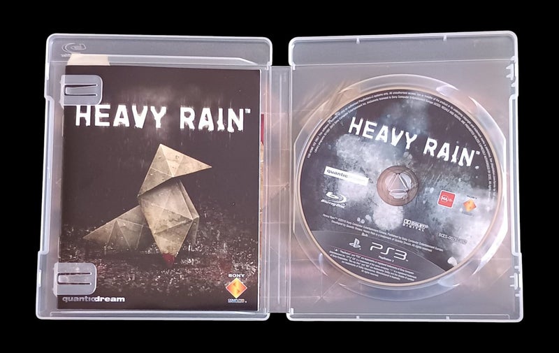 Heavy Rain PS3 *Mint * Complete Carousel 2