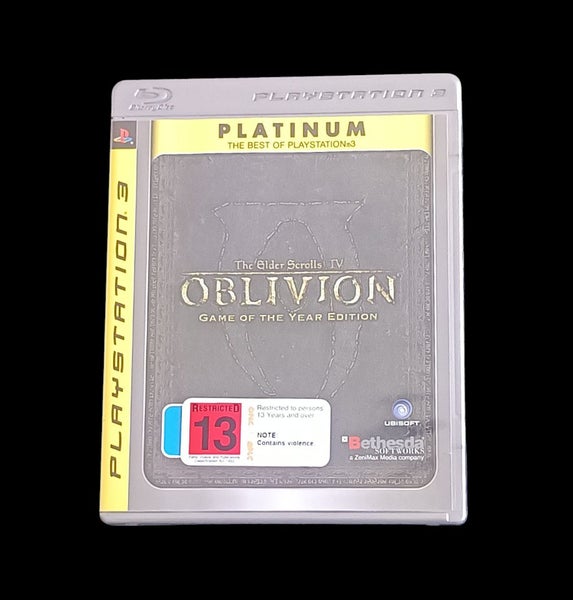 The Elder Scrolls IV Oblivion Game Of The Year Edition PS3 *Mint *complete Carousel 1