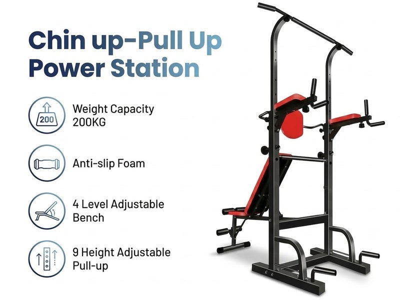 Chin Up Pull Up Chin Up Station (OVER STOCKED) Carousel 1