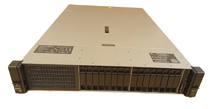 HPE DL380 G10 with 16x2.5" Bays, 2xGold 6138 CPUs 40-Cores total, Rails Carousel 1