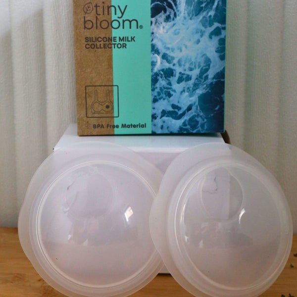 Breast Milk Collectors 2-Pack - Wearable, Leak-Proof Milk Catchers Carousel 1