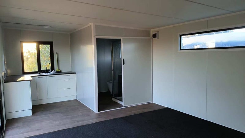 protable cabin 4mX2.55 m cabin kitset , power ,inc delivery Carousel 2