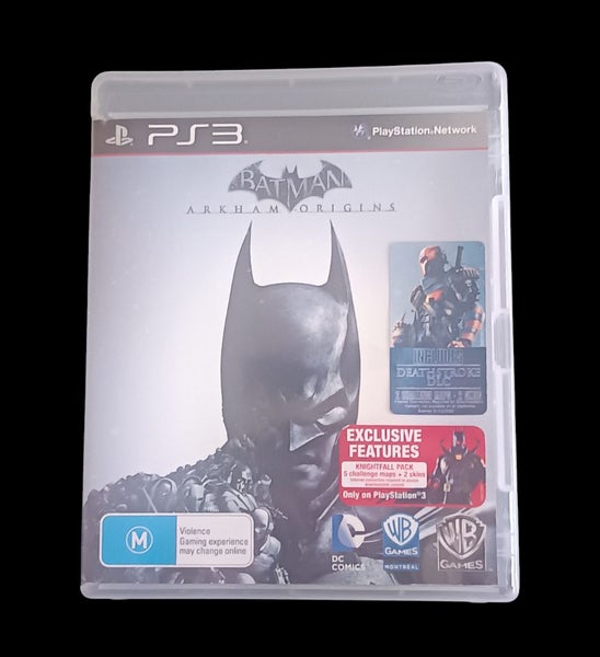 Batman Arkham Origins PS3 * complete Carousel 1