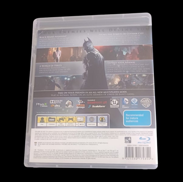 Batman Arkham Origins PS3 * complete Carousel 3