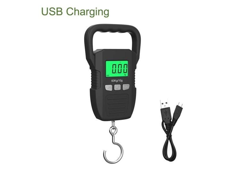 Portable Digital Weight Scale 60kg 10g Electronic Luggage Hanging Scale Carousel 1