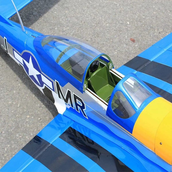 Seagull Models North American P-51D 30cc ARF with JP Retracts, Obsession Scheme Carousel 2