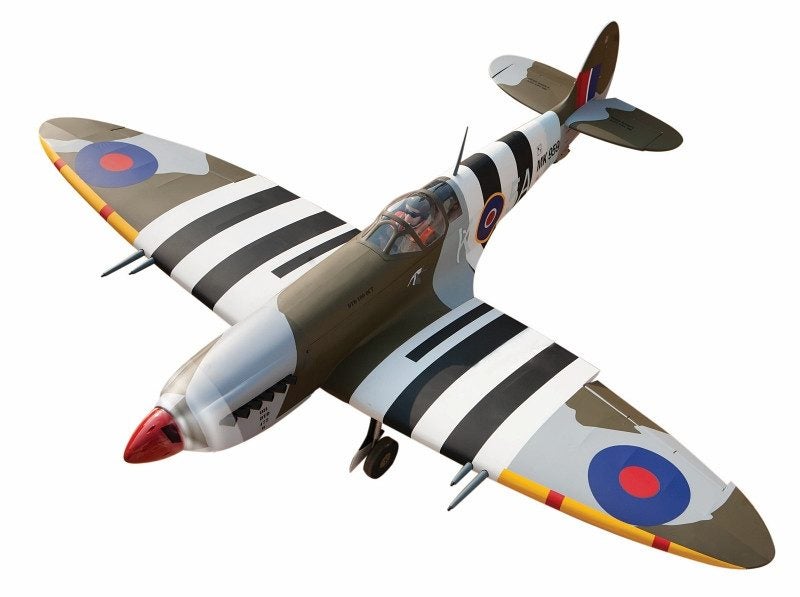 Seagull Supermarine Spitfire 80 Inch ARF 35-45cc Included Electric Retract Ma... Carousel 1