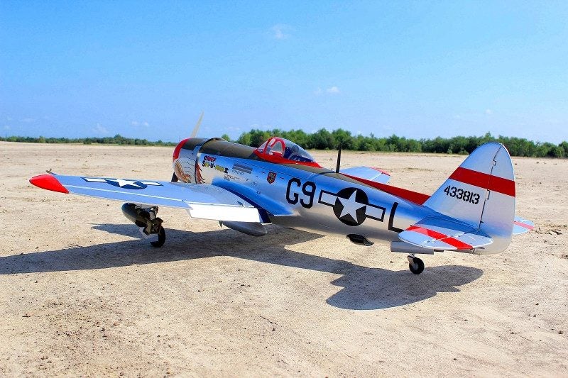 Seagull P-47D Chief Ski-U-Mah II ARF 70 inch, 35cc without retracts Carousel 12