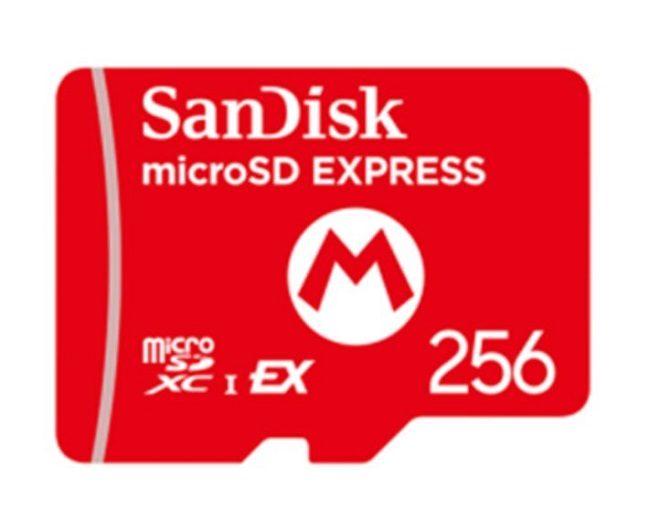 SanDisk MicroSD Express Card for Nintendo Switch 2 - 256GB (microSDXC, UHS-I) Carousel 1