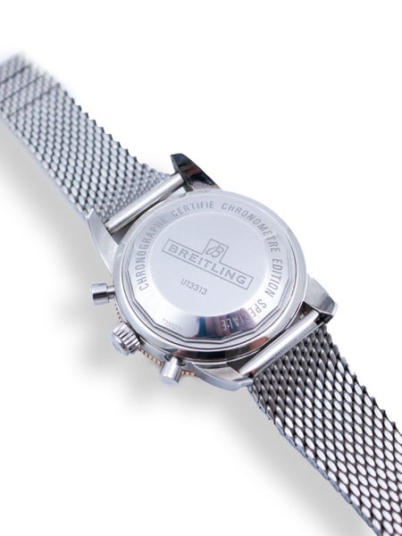 Breitling SuperOcean Heritage II Chrono Rose/Steel Automatic Watch Ref U13313 Carousel 10