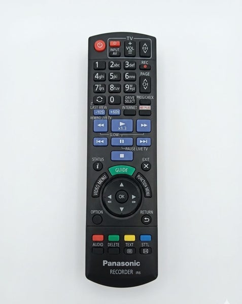 Genuine Panasonic N2QAYB001010 Remote Control (IR6) Carousel 1