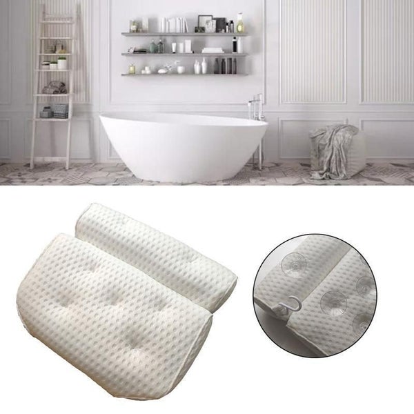 Bath Pillow Tub Pillow Soft 4D Air Mesh Carousel 2