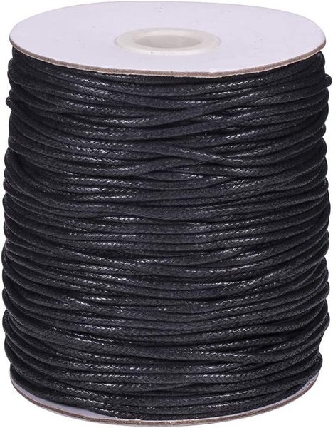 1 Roll 1mm Waxed Cord Thread Beading String Jewelry Making Macrame Supply Carousel 2