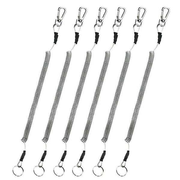 6X Fishing Lanyards Boating Ropes Kayak Secure Pliers Lip Grips Tackle Tool Blac Carousel 1
