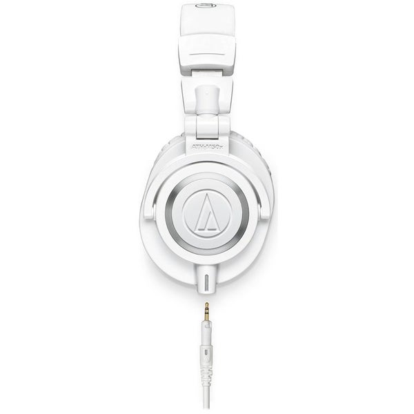 Audio-Technica M Series ATH-M50X Wired Studio Headphones - White Closed Back - 3 Carousel 2