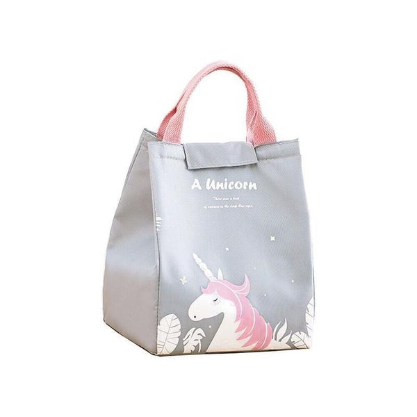 Insulated Thermal Lunch Box Carry Tote Picnic Case Storage Bag 18X24x15cm E01 (1 Carousel 1