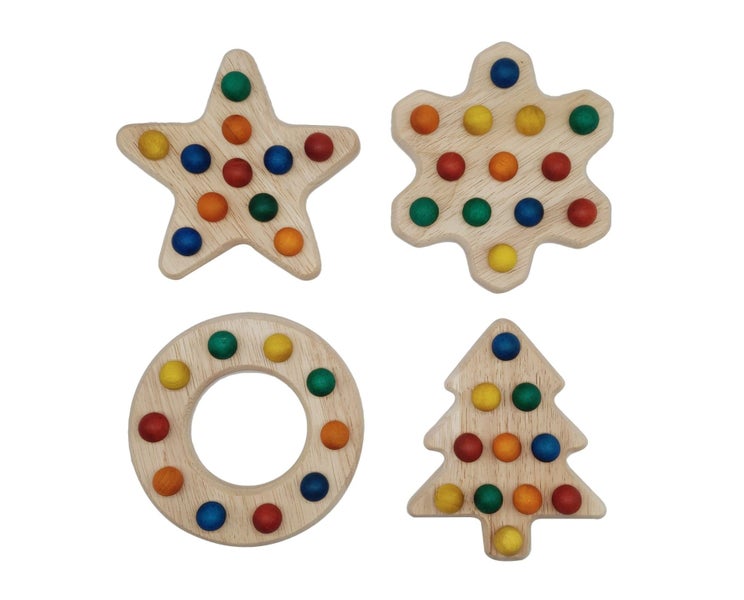 Qtoys Fill Me Sensory Boards Set Of 4 Carousel 1