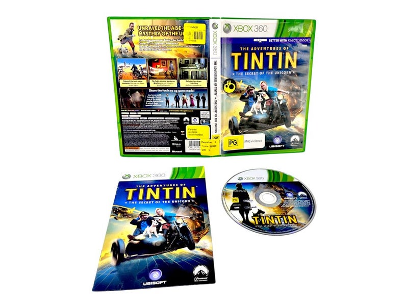 The Adventures of Tintin (Xbox 360 Complete) Carousel 1