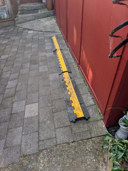 3 x 1000mm Double Channel Cable Protector Carousel 5