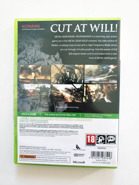 Metal Gear Rising: Revengeance / Xbox 360 / Like New Carousel 4