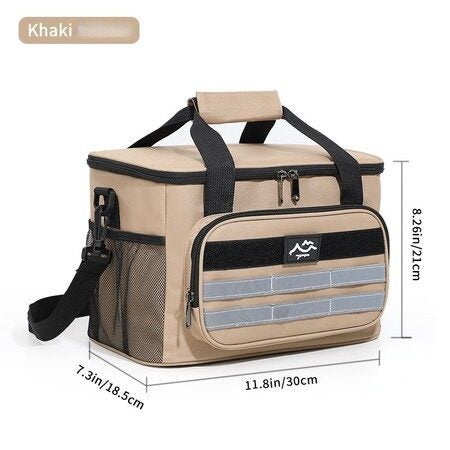 Portable Lunch Bag 12L Large Capacity Lunch Tote Bag Reusable Cooler Bag Carousel 2