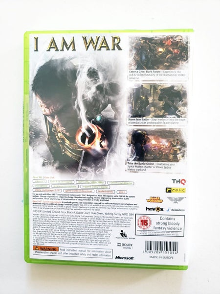 Warhammer: 40K Space Marine / Xbox 360 / VGC Carousel 4