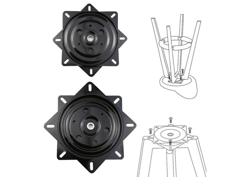 Swivel Chair Attachments For Boat Table Steel Rotating Base Carousel 1