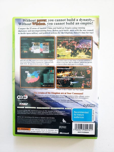 Dynasty Warriors 5: Empires / Xbox 360 / GC Carousel 4