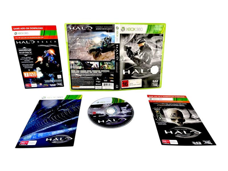 Halo Combat Evolved Anniversary (Xbox 360) COMPLETE Carousel 1