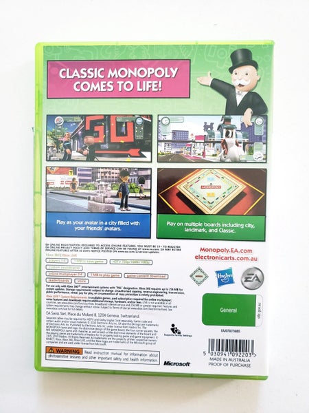 Monopoly Streets / Xbox 360 / VGC Carousel 4