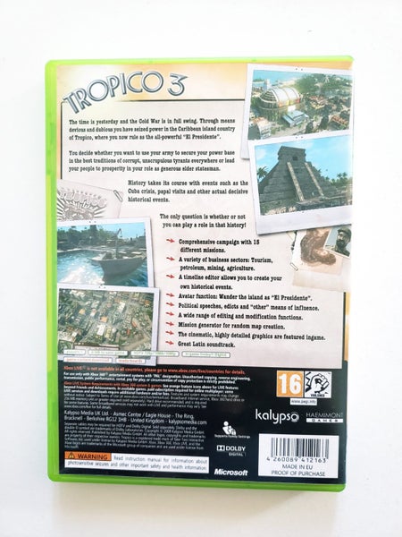 Tropico 3 / Xbox 360 / VGC Carousel 4