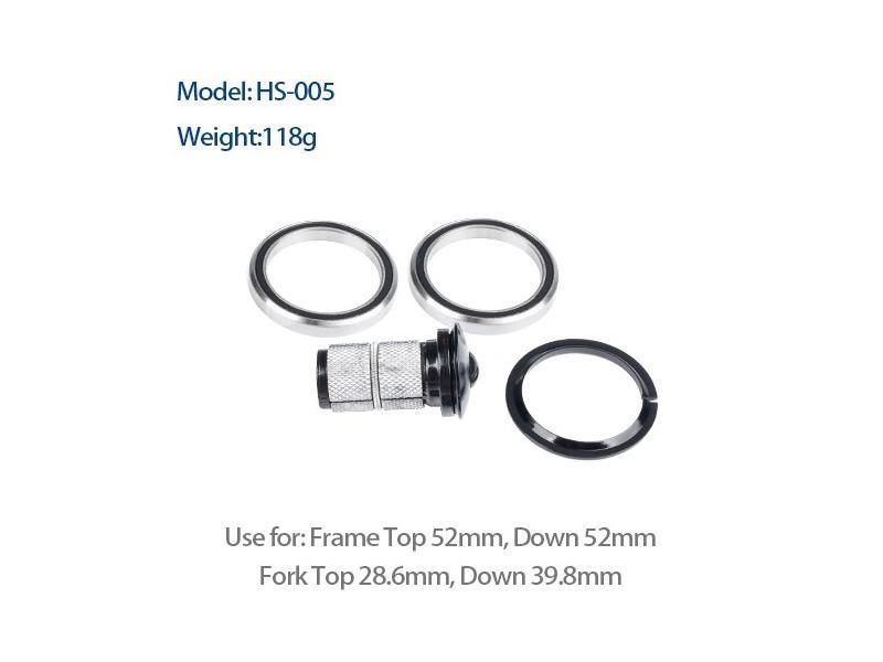 BXT Bike Headset 1-1/8"-1-1/2" For Frame Headset Tapered MTB/Road Bicycle Carousel 1