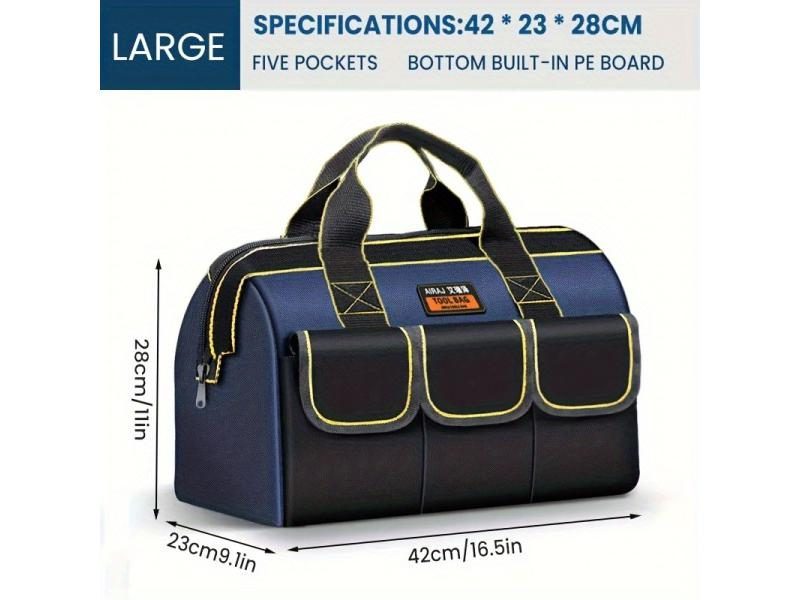 AIRAJ Tool Bag Electrician Instrumentation Work Bag Organizer Wrench Set Carousel 1