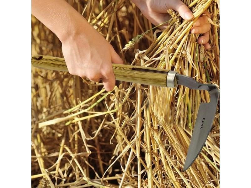 Weeding Sickle Gardening Hand Weeder Handheld Sickle Tool Scythe Grass Cutter Carousel 1