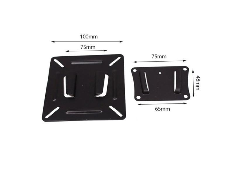 14-24 Inch TV Mount Wall-mounted Snap Fastener Flat Panel Bracket Universal Carousel 1