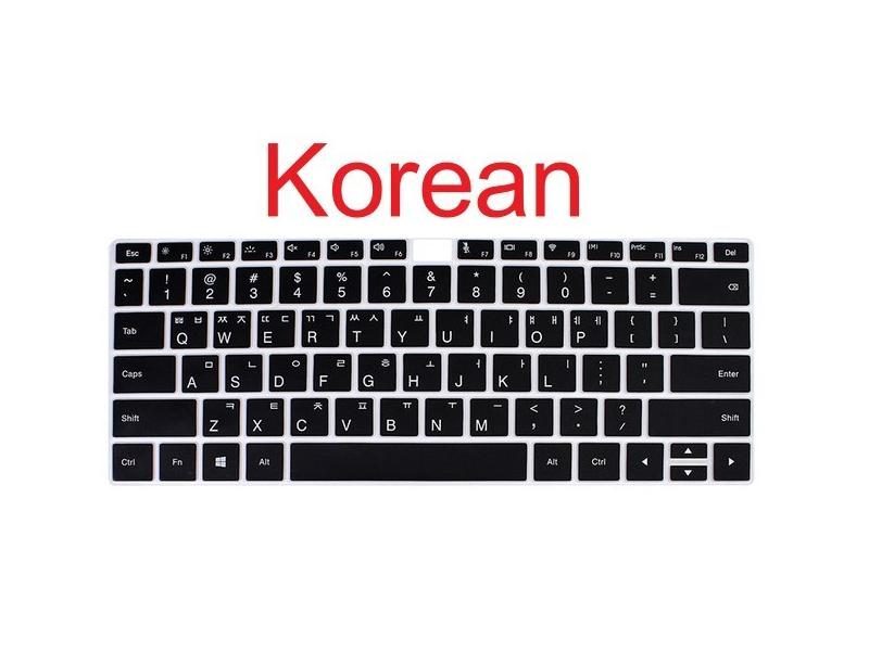 Spanish EURO Russian US Laptop Keyboard Cover Skin For Huawei Matebook X Pro Carousel 1