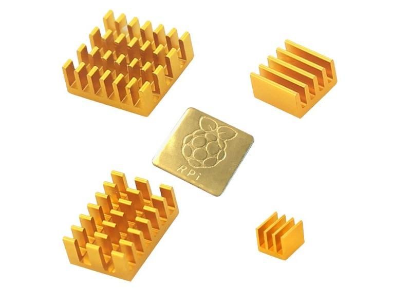GPUHOLD Chipset Cooler 4pcs/5pcs For Raspberry Pi 2/3/4 3B 4B Heat Sink Carousel 1