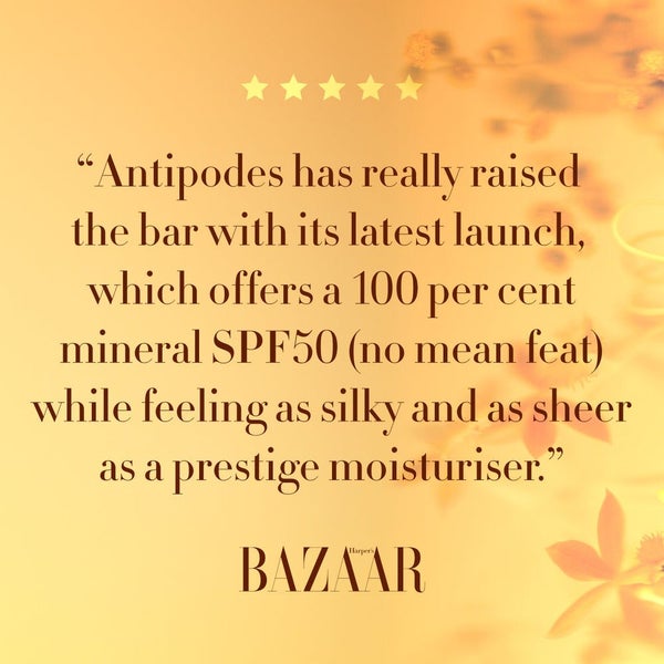 Antipodes Supernatural SPF50+ Ceramide Silk Facial Sunscreen 60ml Carousel 10