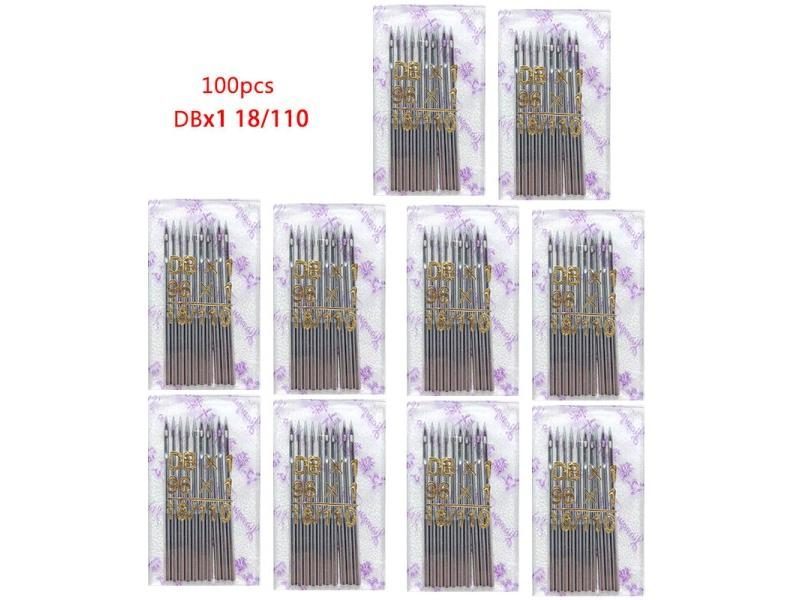 100pcs Sewing Needles DBX1 Suitable For All Brand Industrial Lockstitch Sewing Carousel 1
