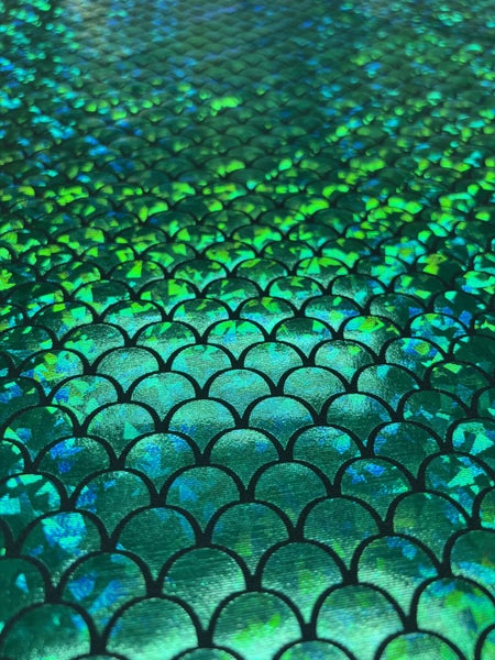 Holographic Mermaid Scale Fabric – Stretchy Fabric 148cm Wide | Multiple Colours Carousel 2