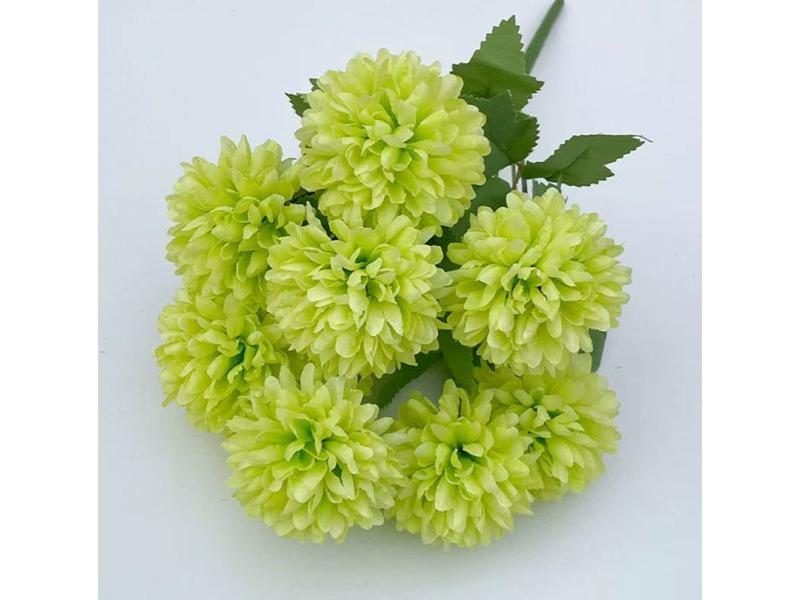 42cm Simulated Hydrangea Camellia Artificial Green Plant Bouquet Bridal Bouquet Carousel 1